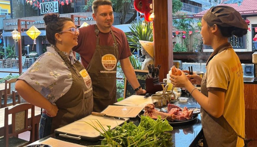 Workshop Bun Bo Hue with Madam Thu