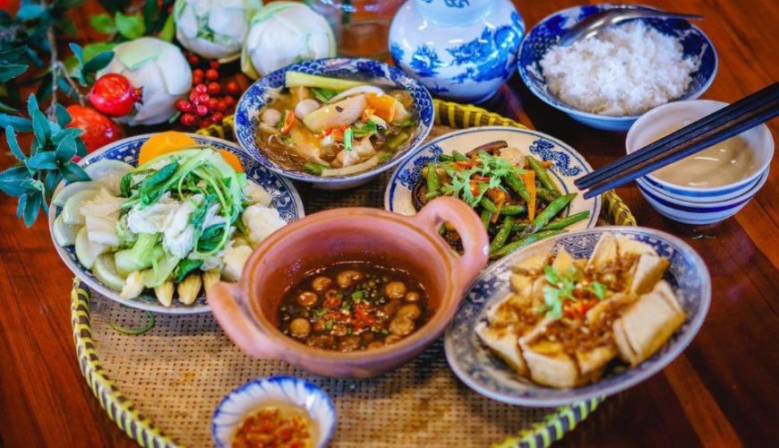 vegetarian restaurant in Hue