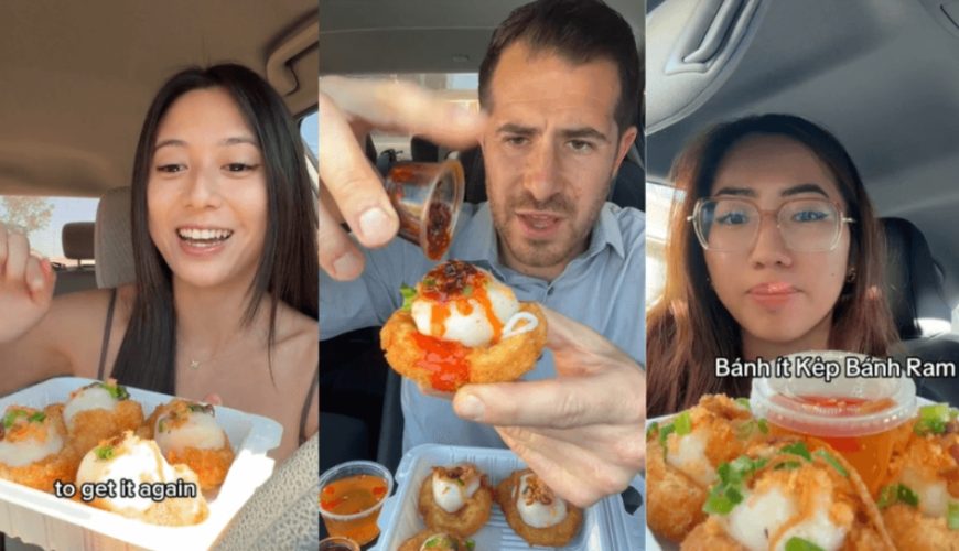 Vietnamese Sticky Rice Cake (Banh Ram It)